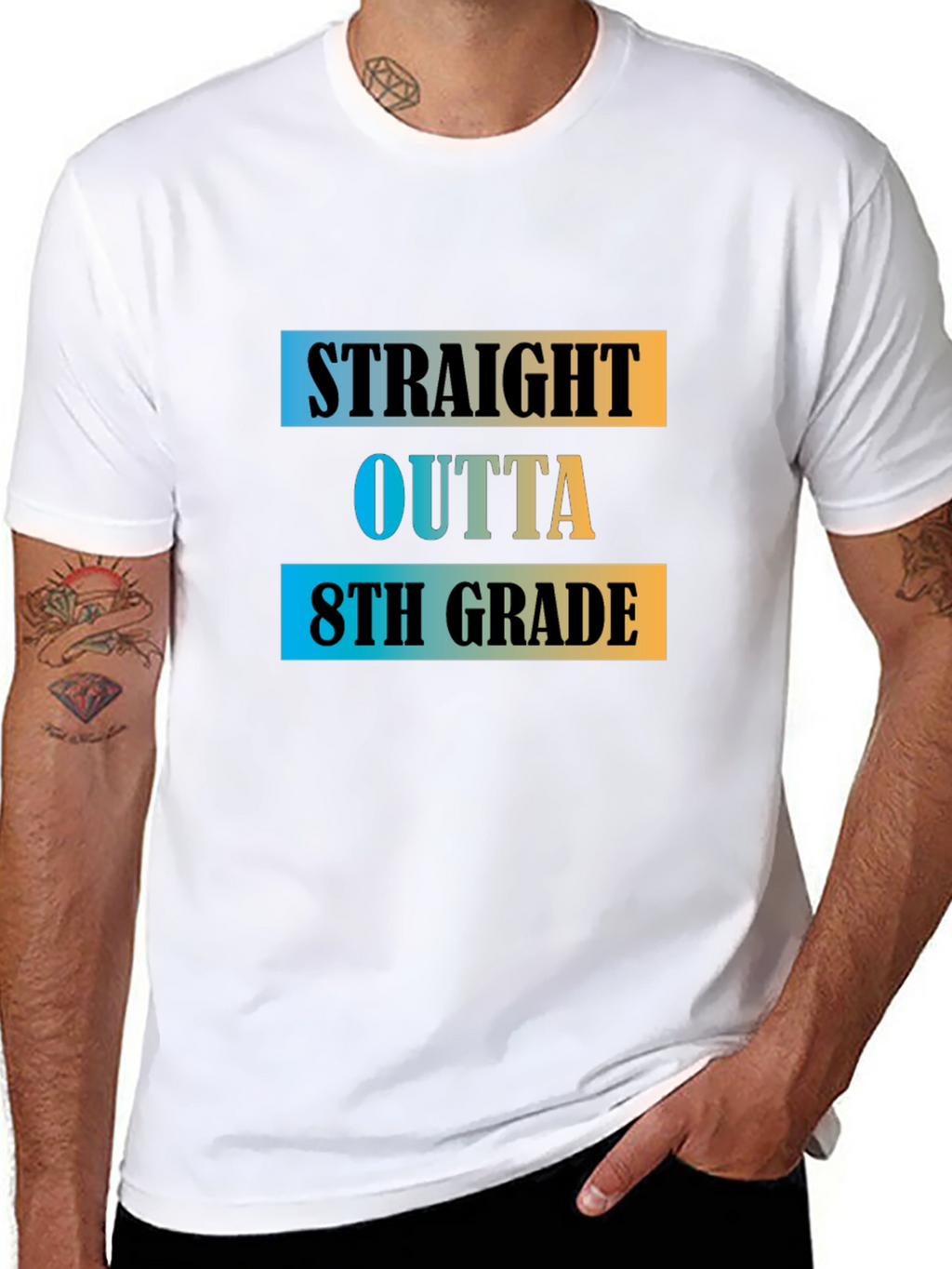Straight Outta 8th Grade T-Shirt
