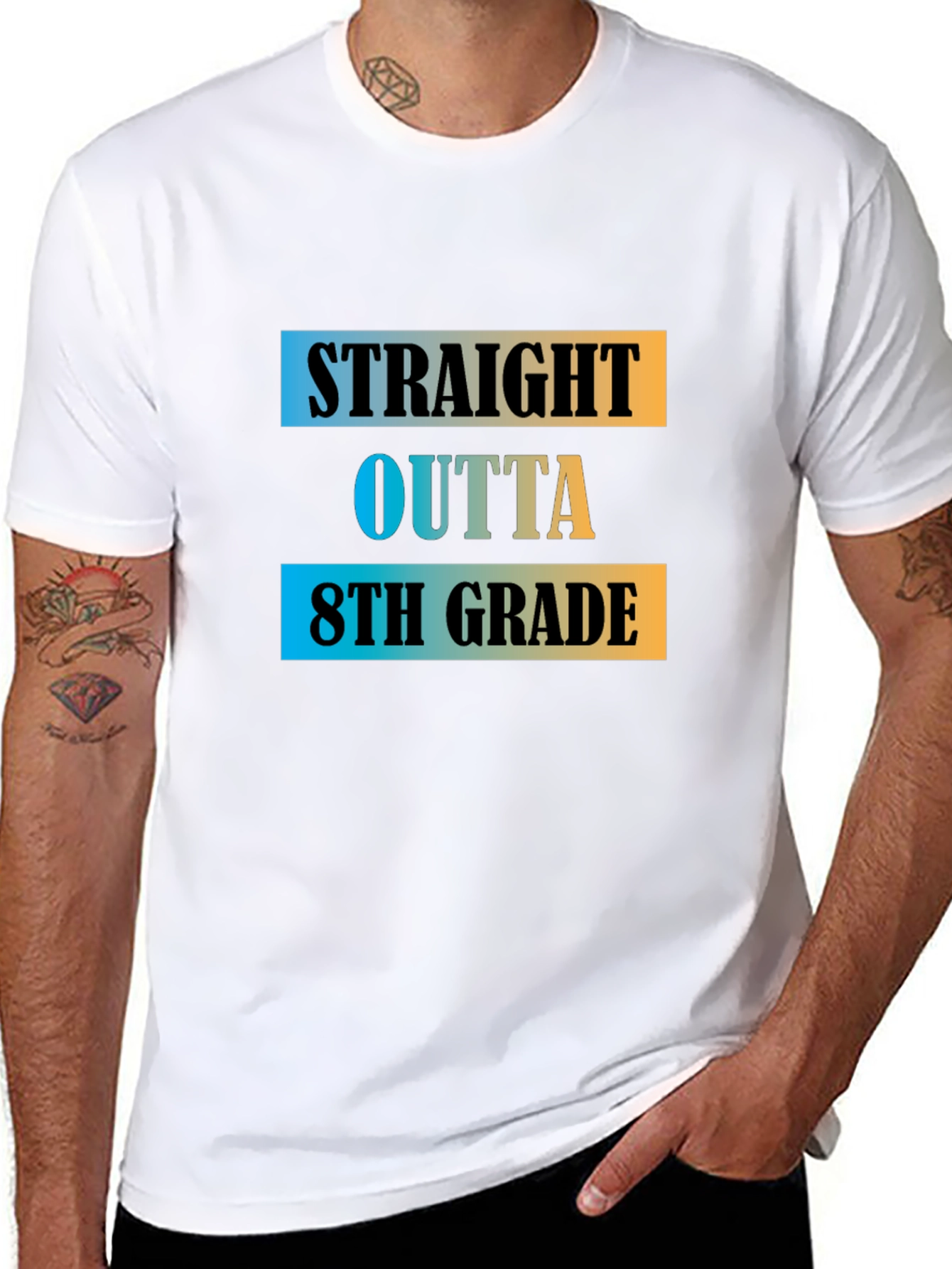 Straight Outta 8th Grade T-Shirt