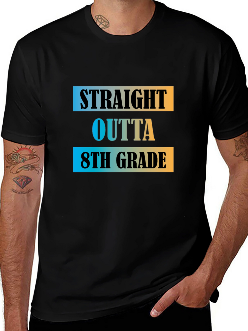 Straight Outta 8th Grade T-Shirt