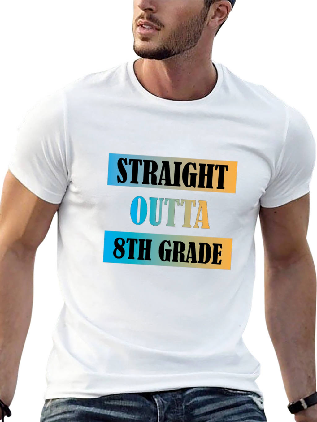 Straight Outta 8th Grade T-Shirt