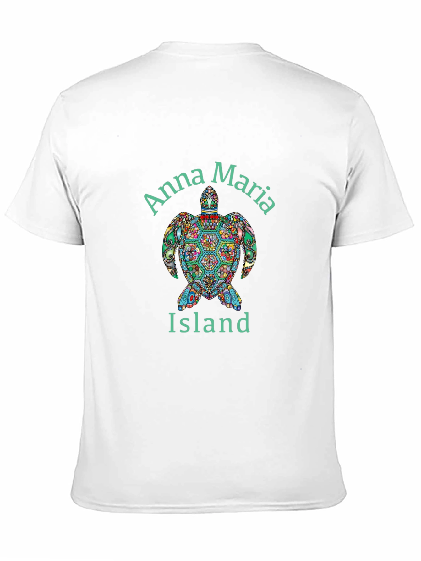 Anna Maria Island Turtle Graphic T-Shirt