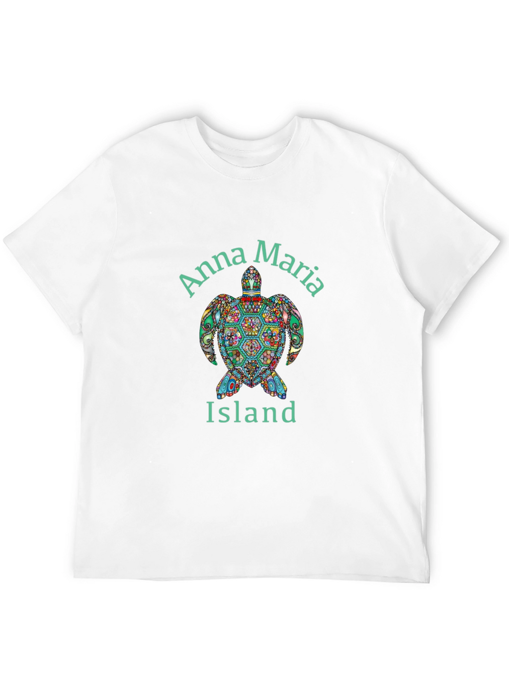 Anna Maria Island Turtle Graphic T-Shirt