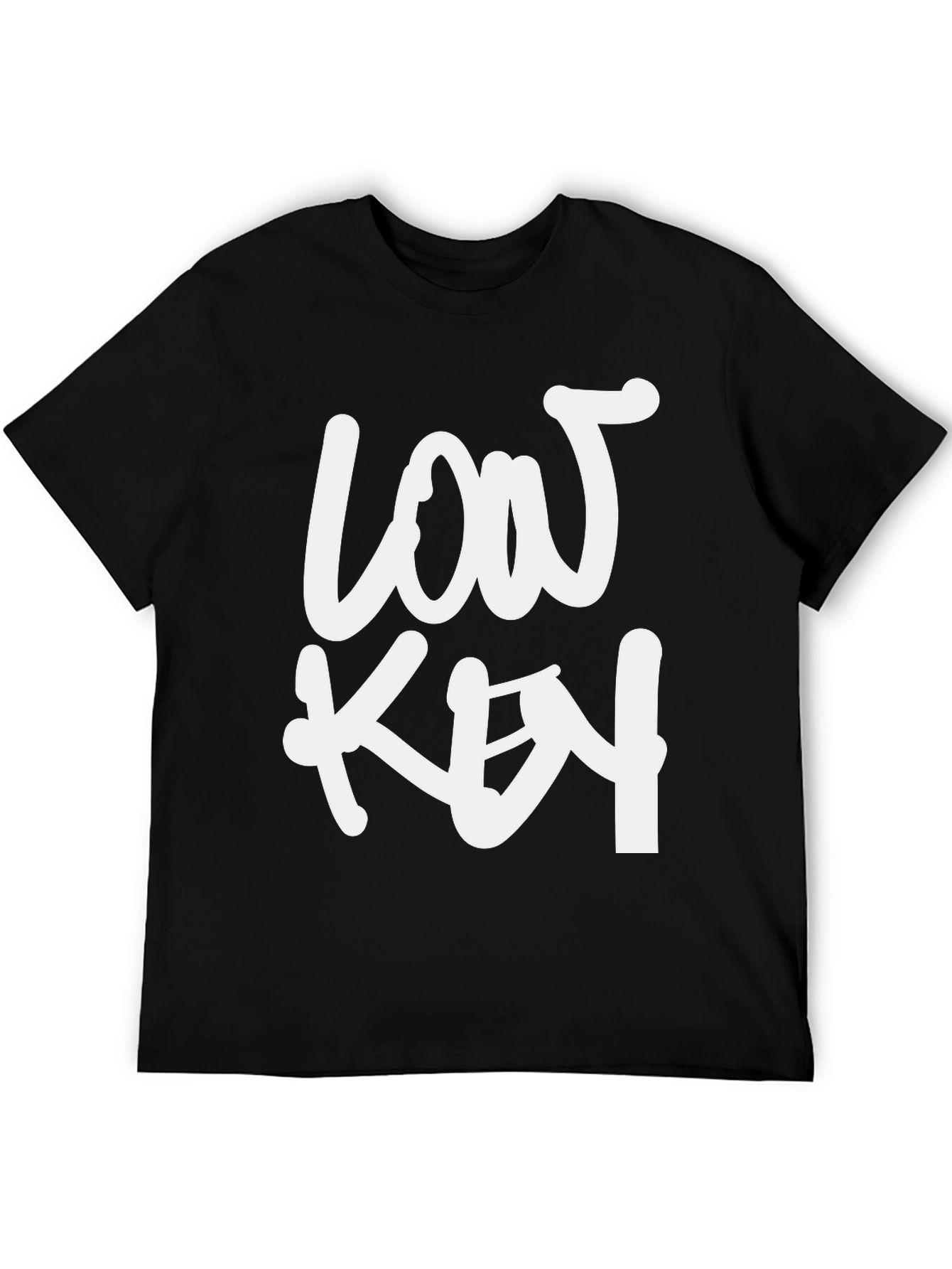Loaf Ken Black Graphic Tee - Stylish & Comfy