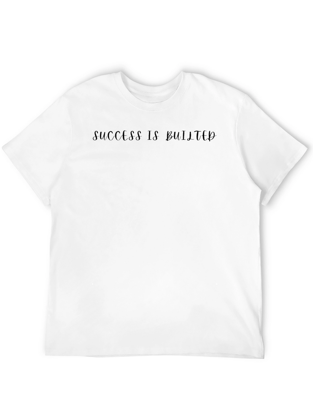 Success Is Builted - Classic Black Tee