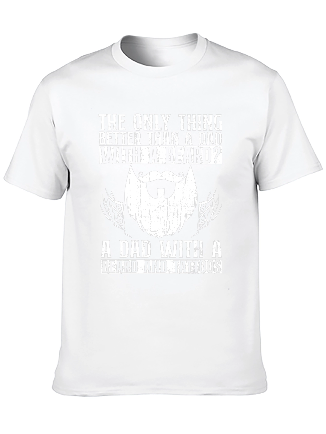Dad Beard & Tattoos Graphic T-Shirt