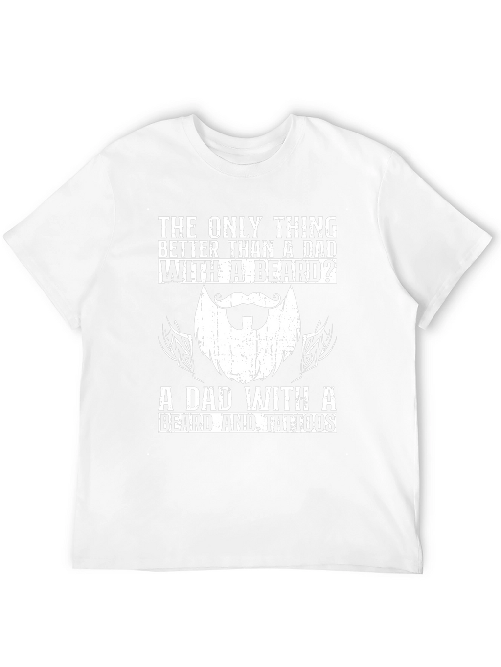 Dad Beard & Tattoos Graphic T-Shirt