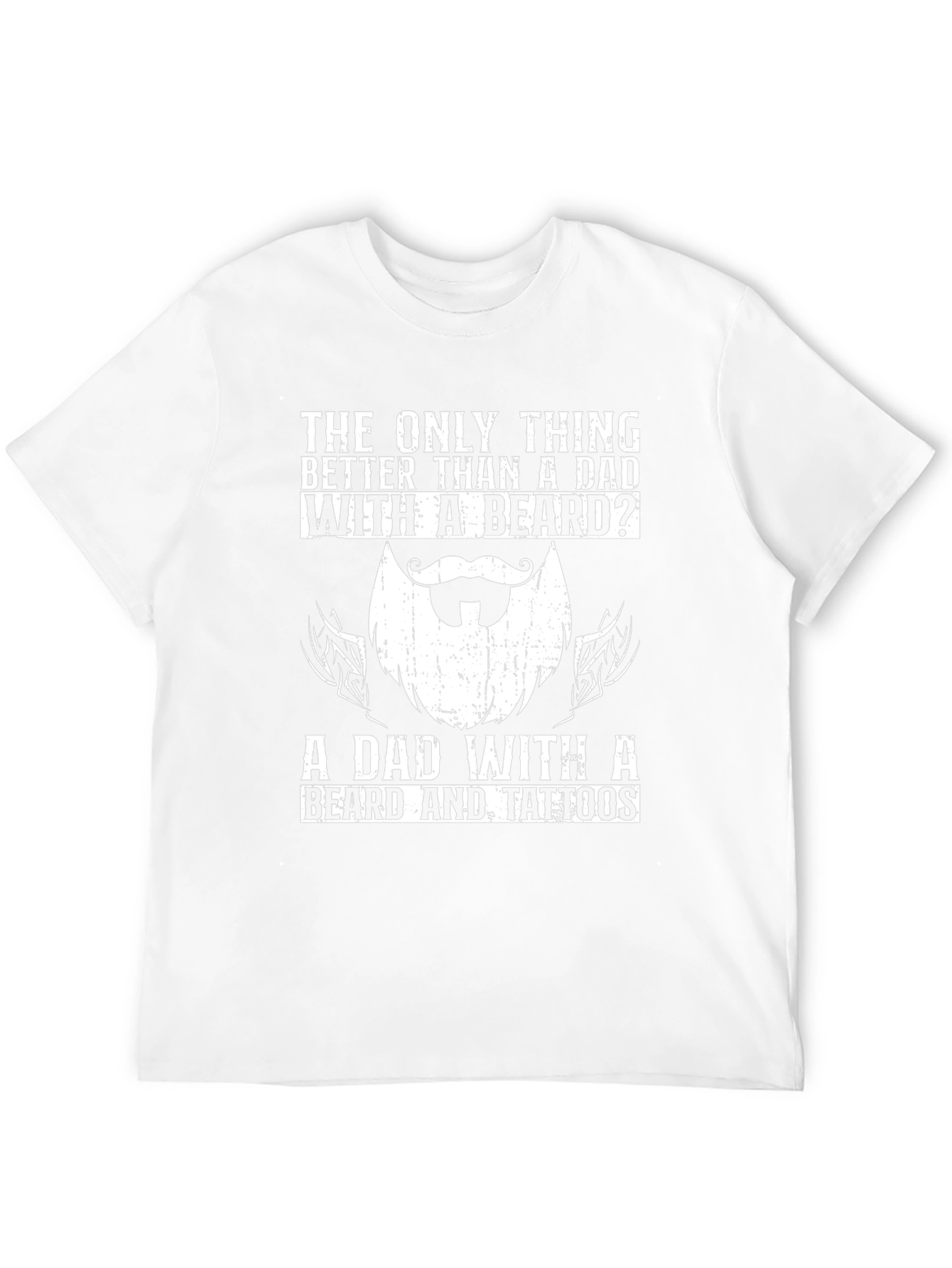 Dad Beard & Tattoos Graphic T-Shirt