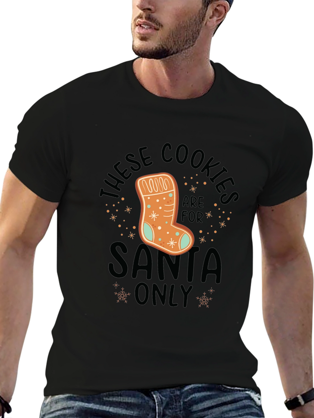 Cookies For Santa T-Shirt - Holiday Apparel