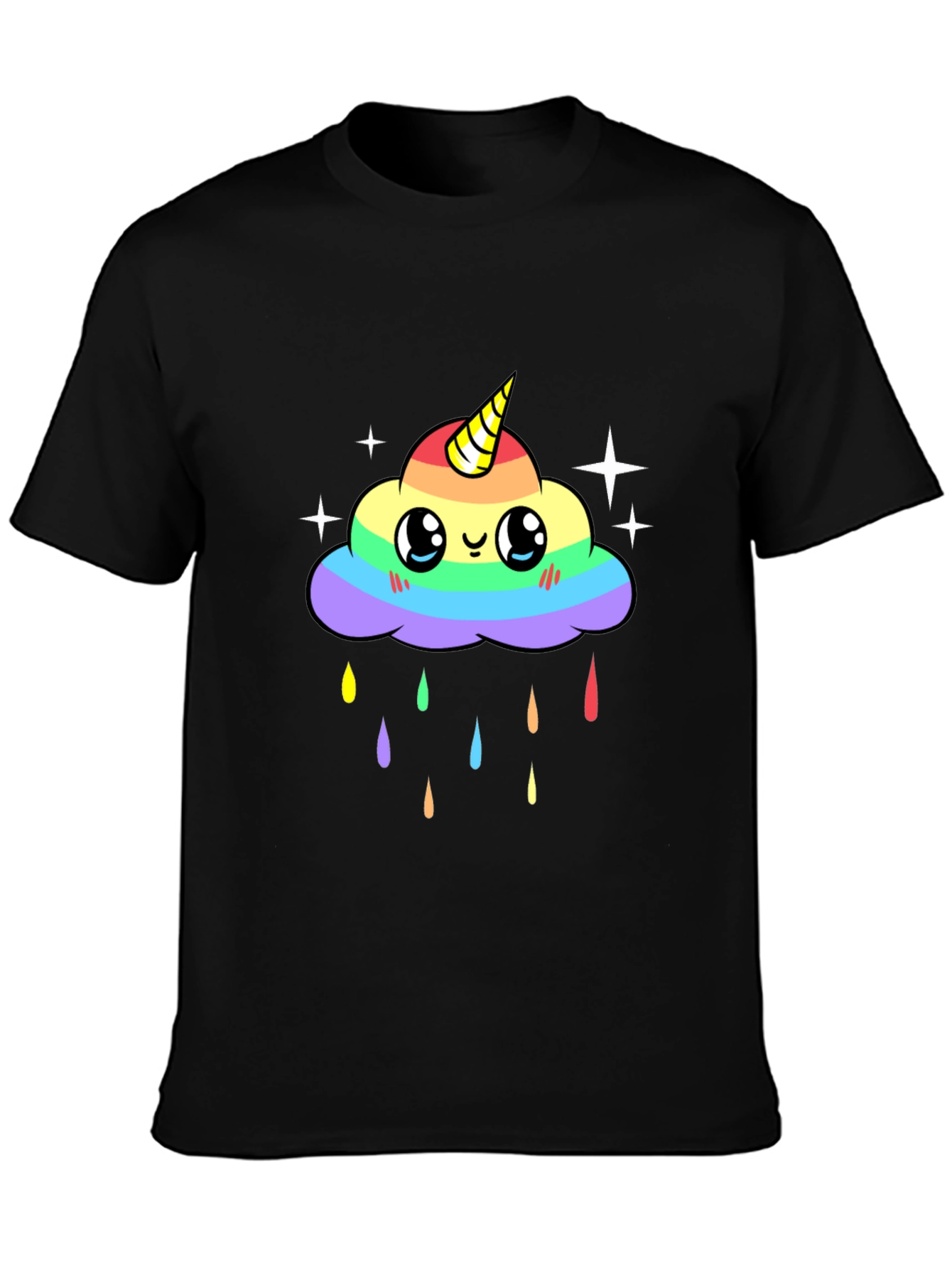 Rainbow Cloud Unicorn T-Shirt