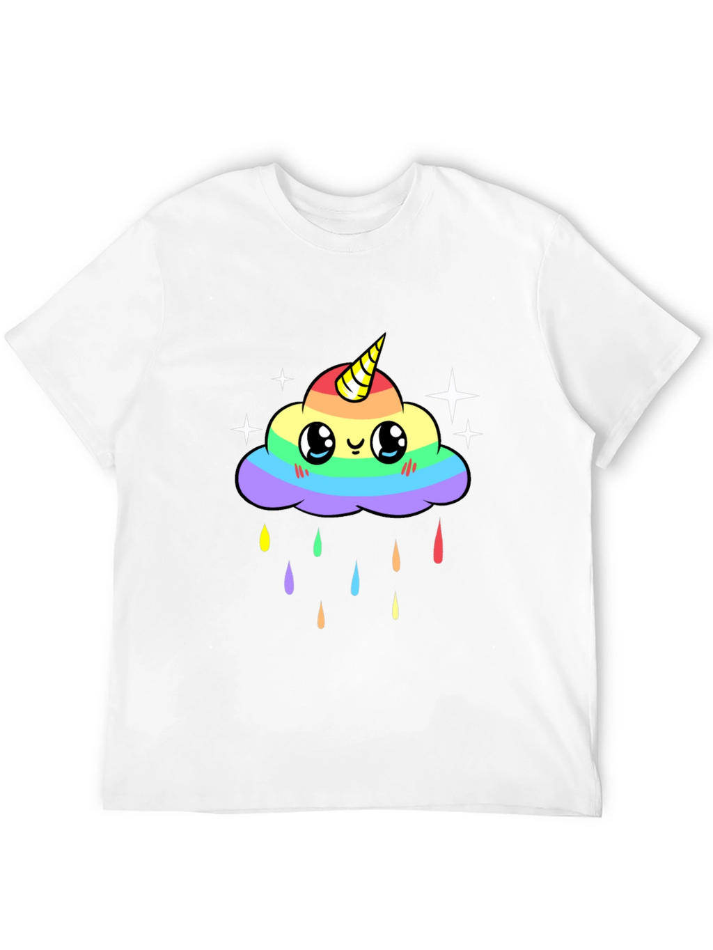 Rainbow Cloud Unicorn T-Shirt