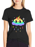 Rainbow Cloud Unicorn T-Shirt