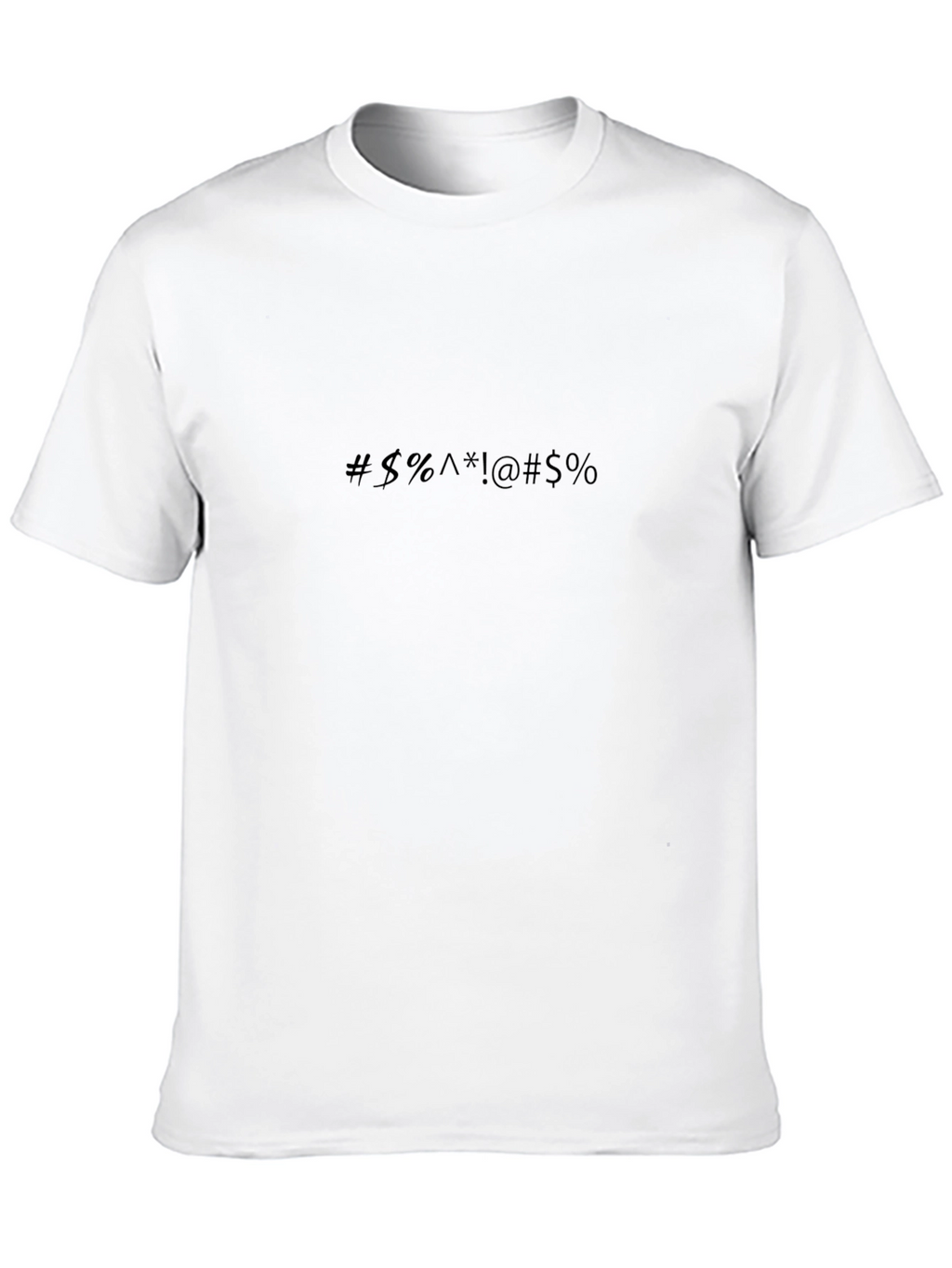 Black Graphic Tee - Censored
