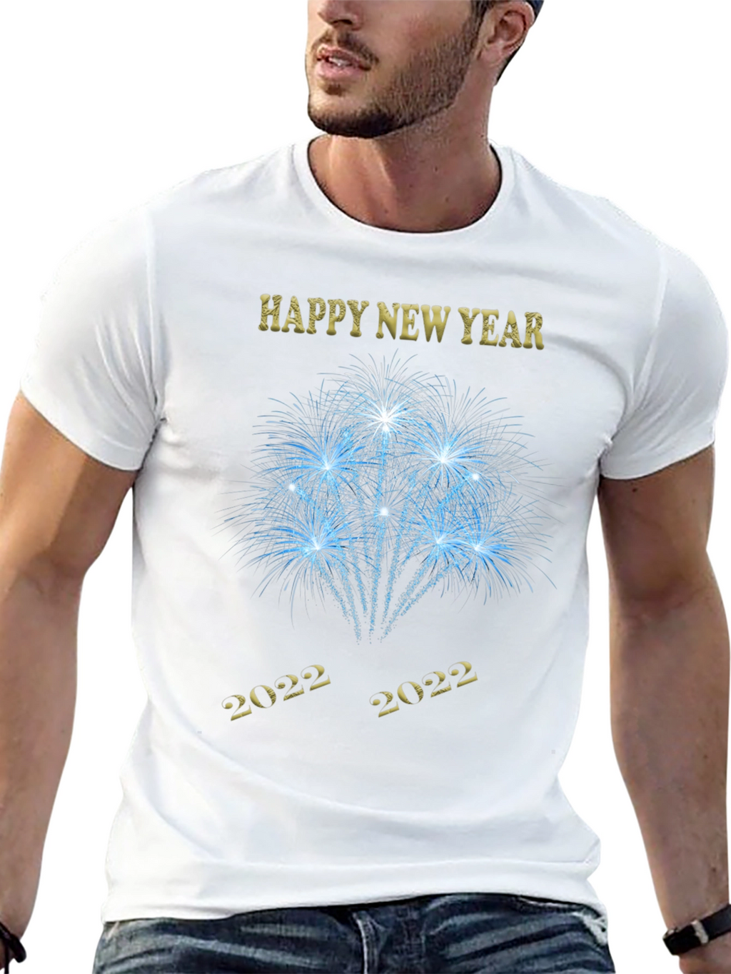 Happy New Year 2022 Fireworks T-Shirt