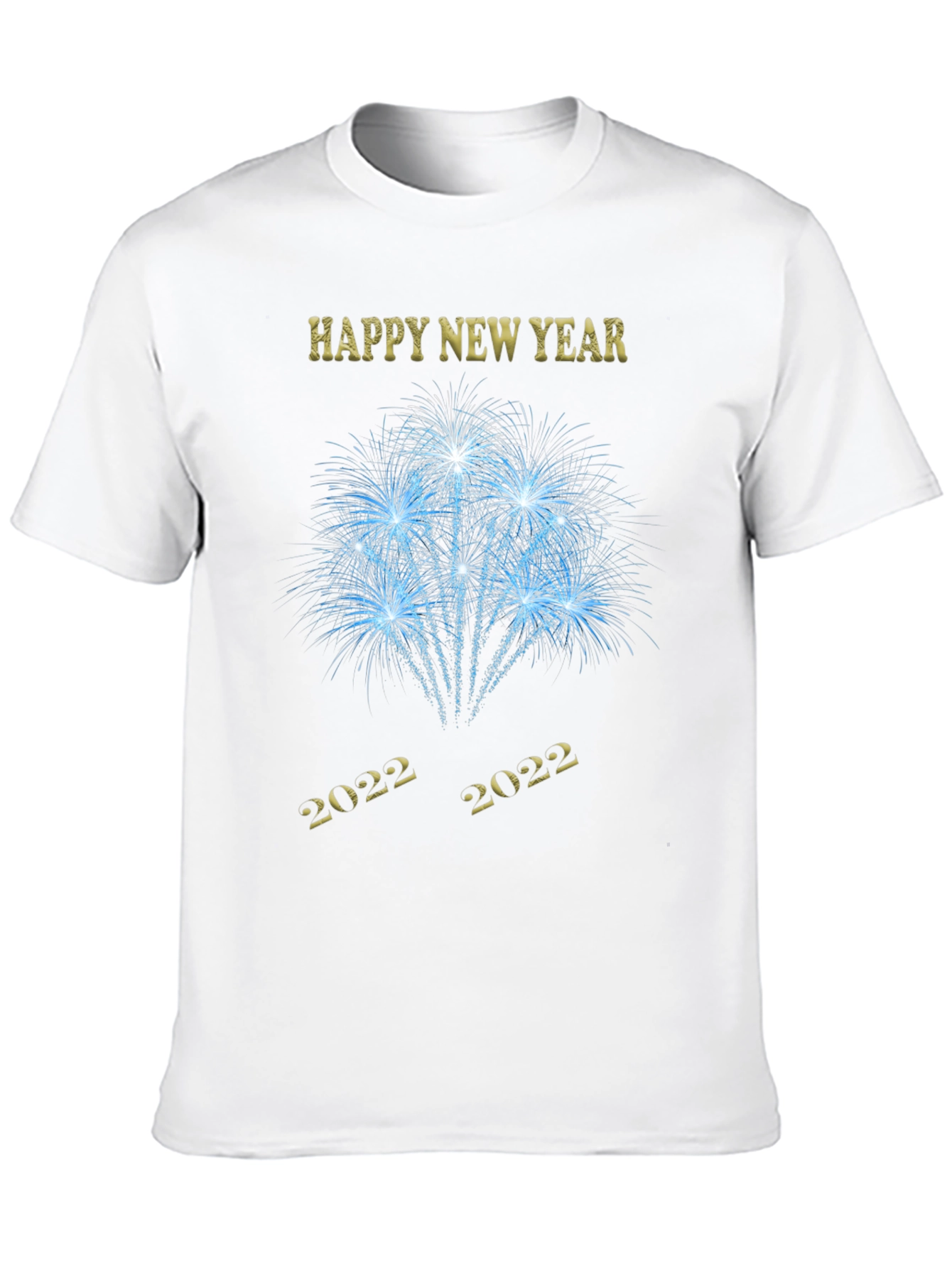 Happy New Year 2022 Fireworks T-Shirt