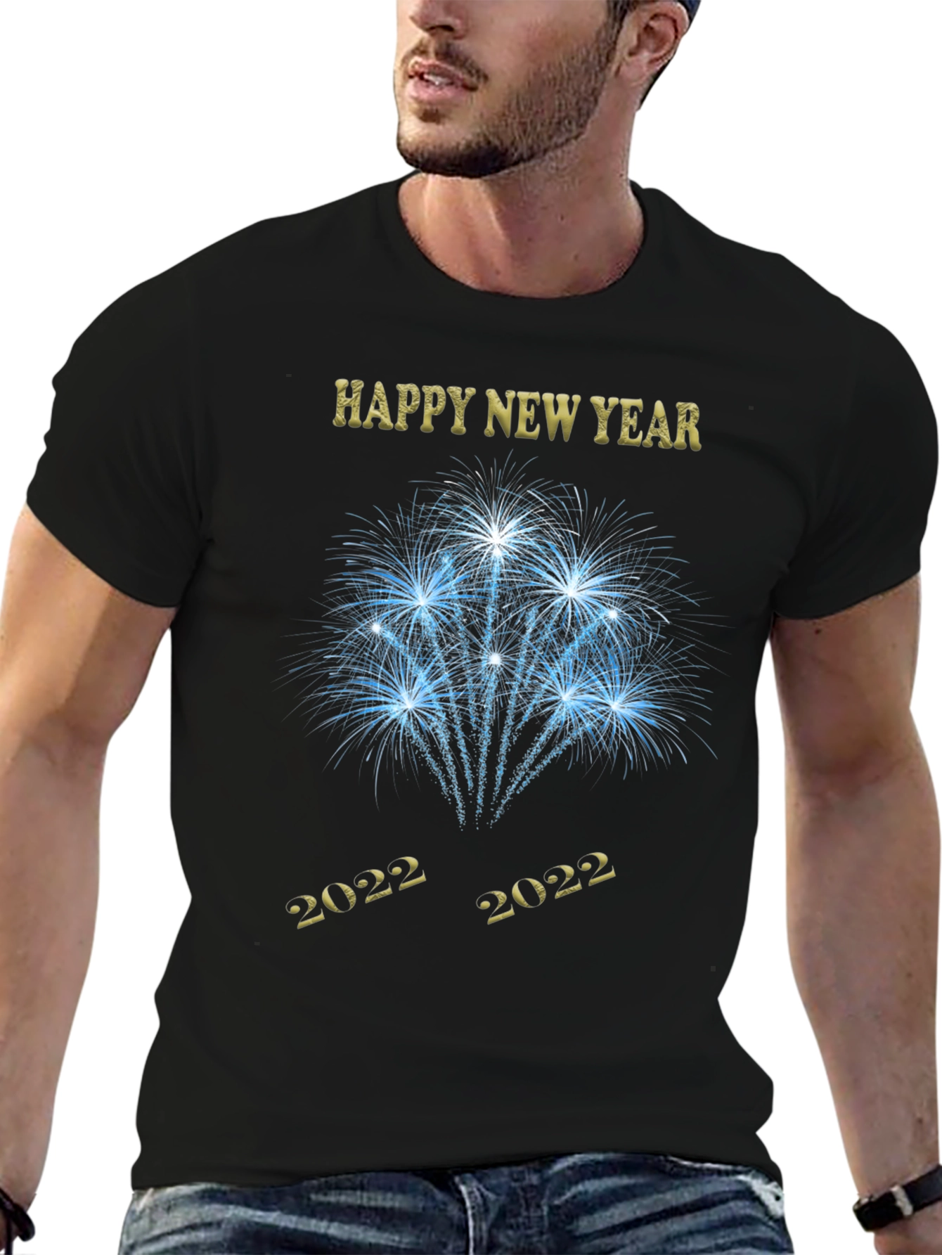 Happy New Year 2022 Fireworks T-Shirt