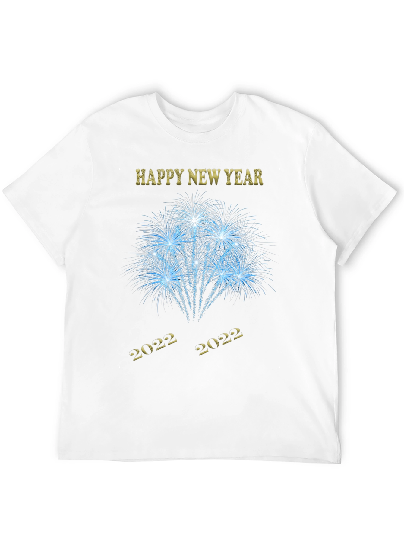 Happy New Year 2022 Fireworks T-Shirt
