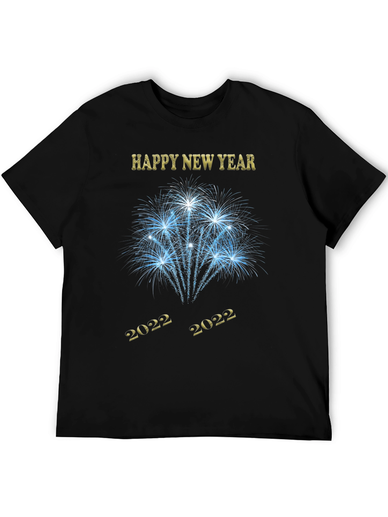 Happy New Year 2022 Fireworks T-Shirt