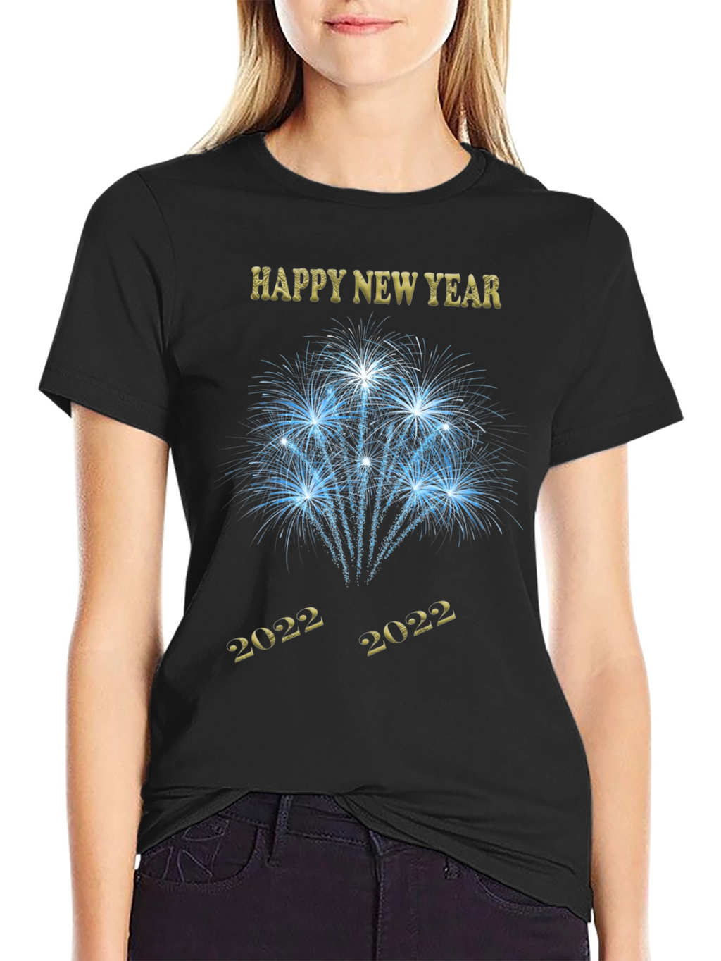 Happy New Year 2022 Fireworks T-Shirt