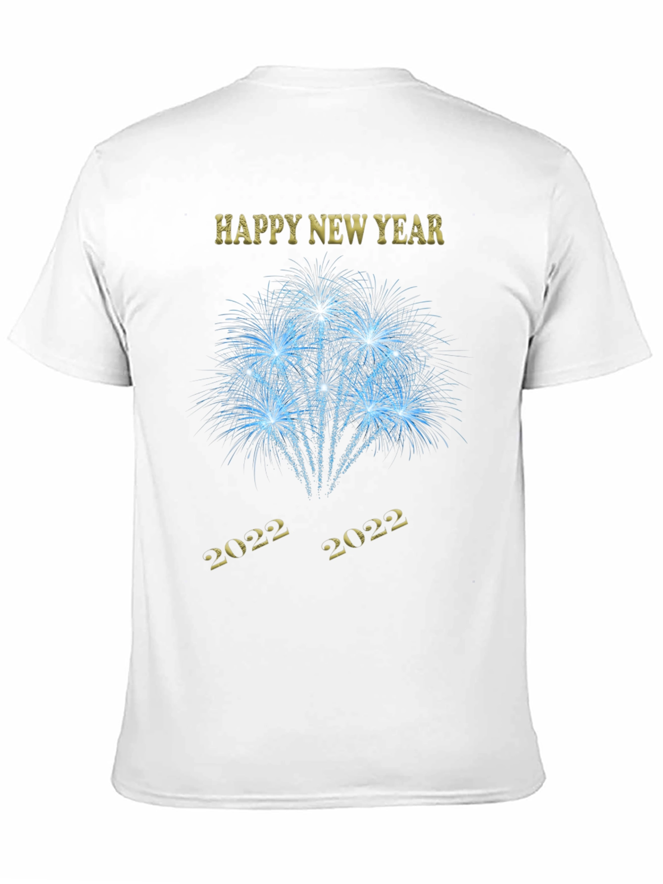 Happy New Year 2022 Fireworks T-Shirt