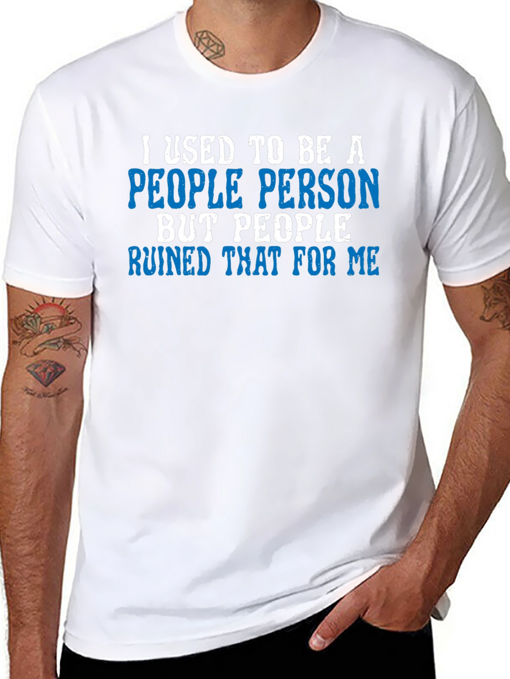 I Used to Be A People Person T-Shirt