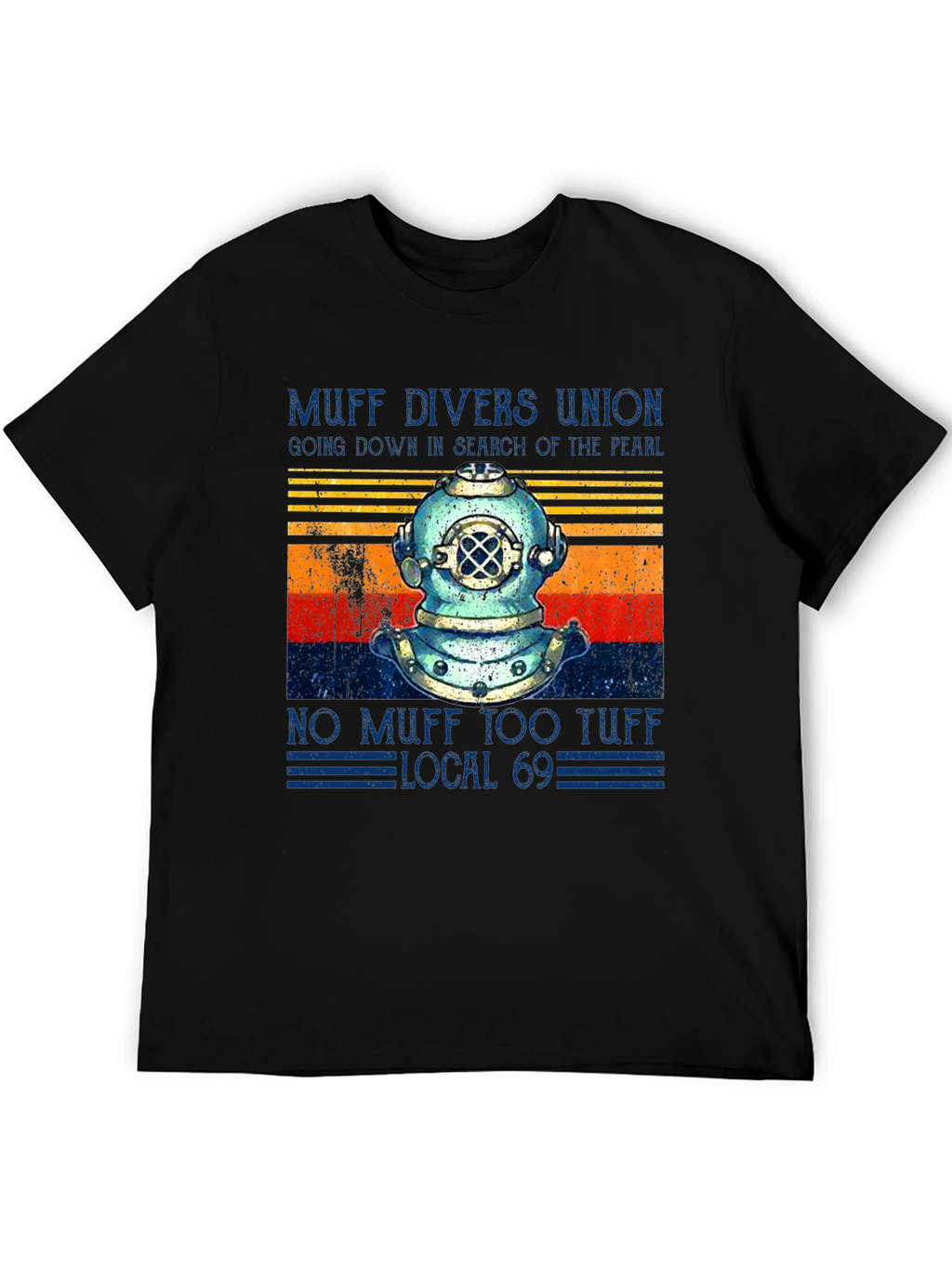Muff Divers Union T-Shirt - Adult Humor Tee