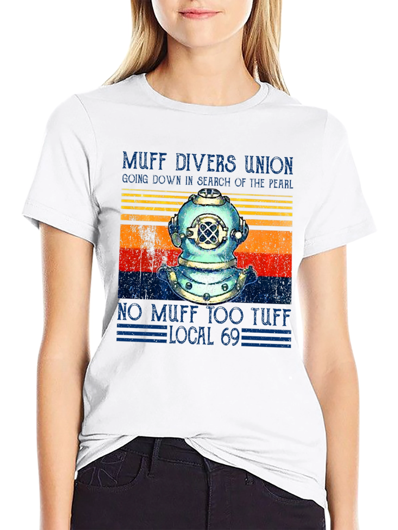 Muff Divers Union T-Shirt - Adult Humor Tee
