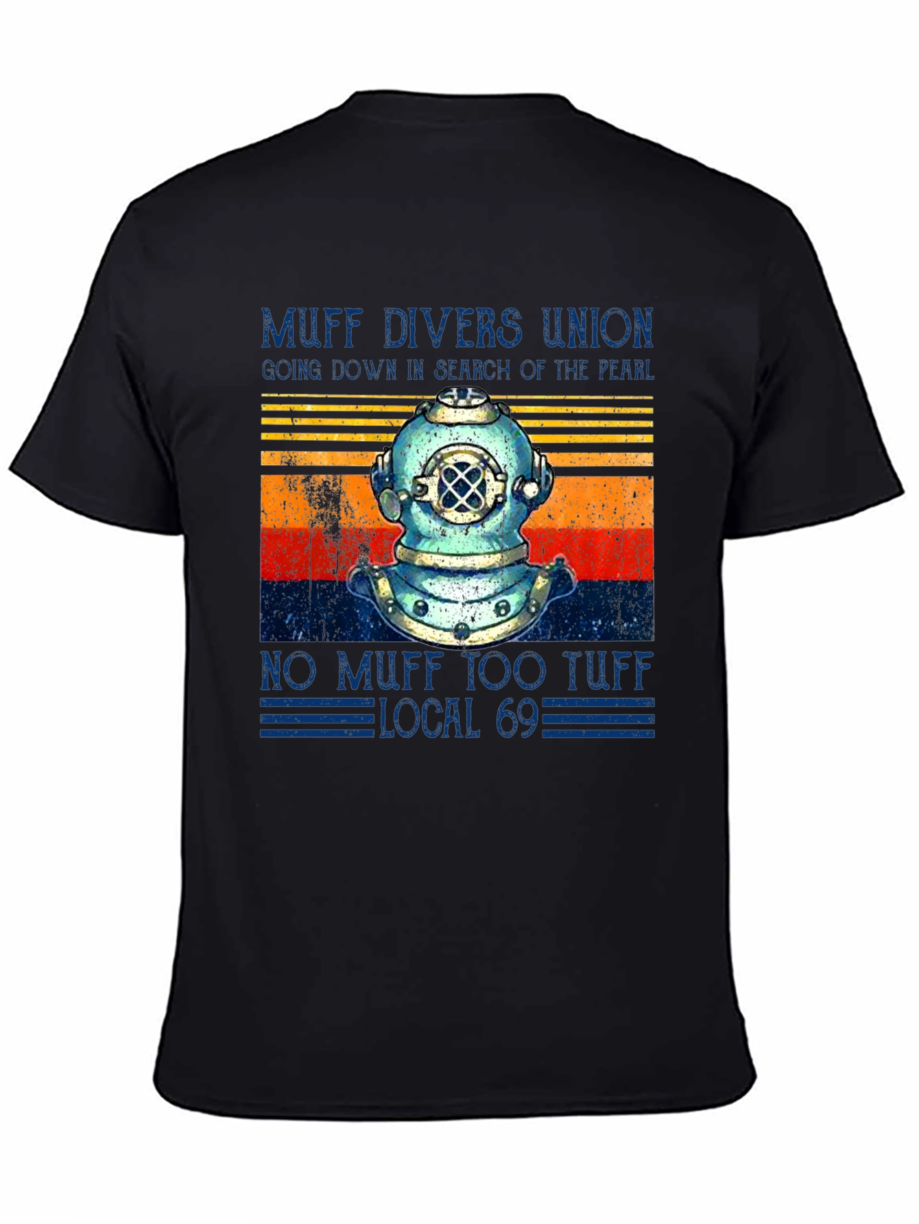 Muff Divers Union T-Shirt - Adult Humor Tee