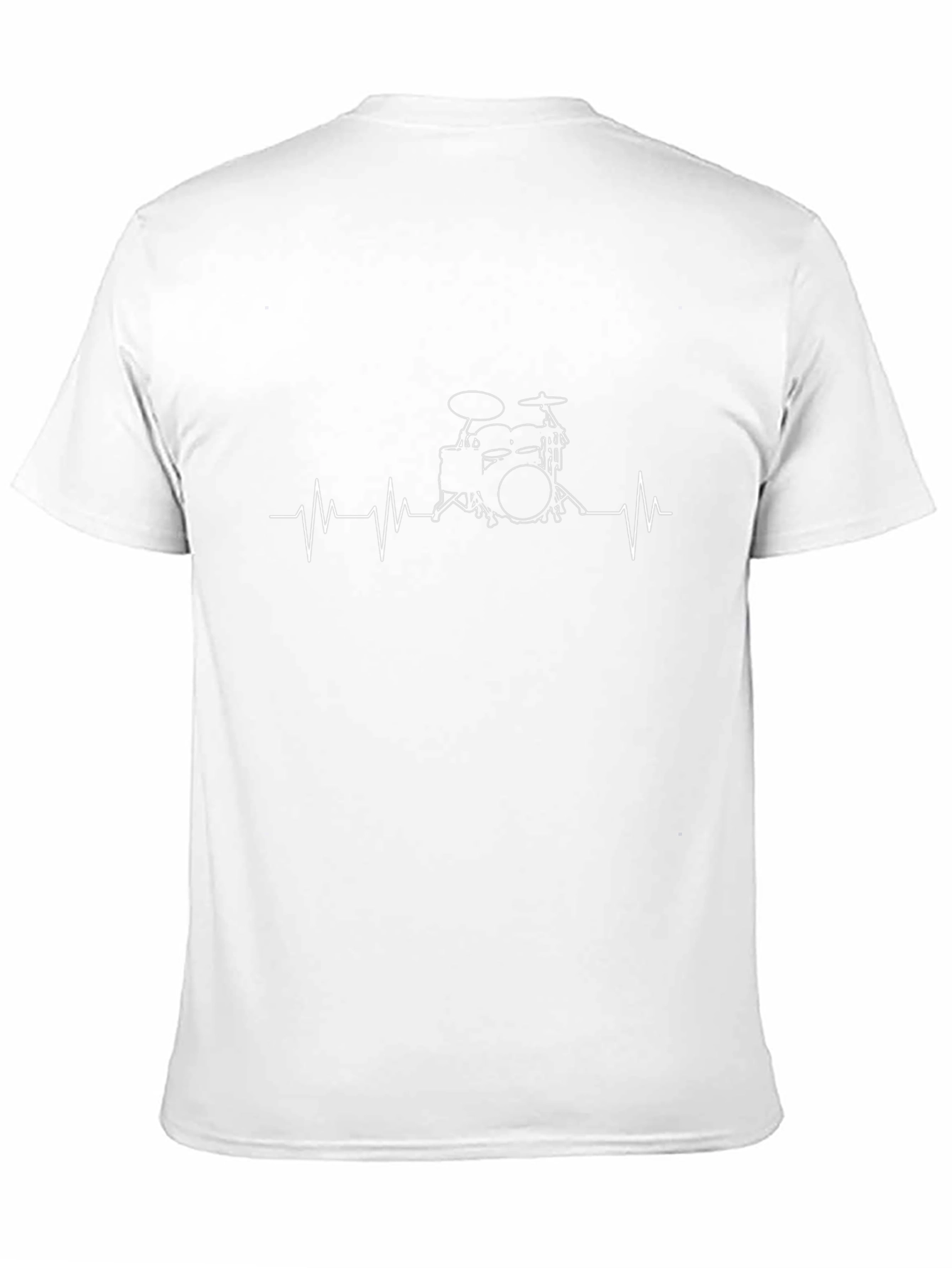 Drumbeat Heart T-Shirt - Musician Graphic Tee