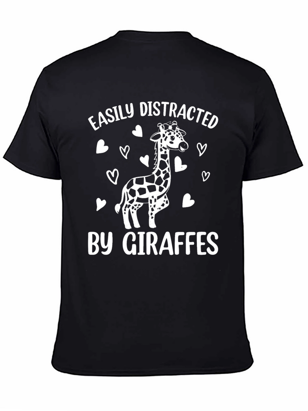 Easily Distracted by Giraffes T-Shirt
