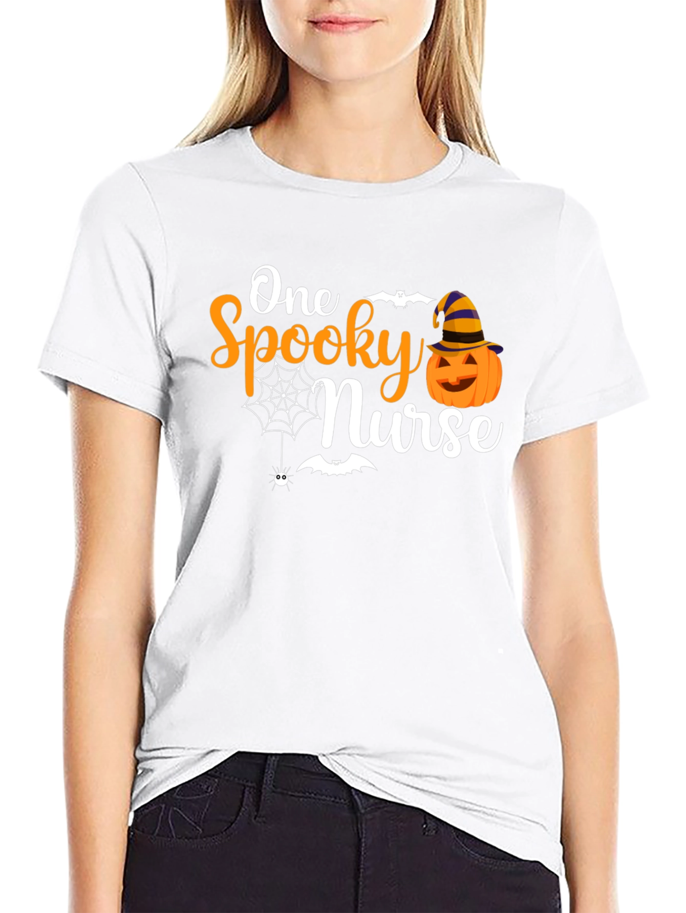 One Spooky Nurse Halloween T-Shirt