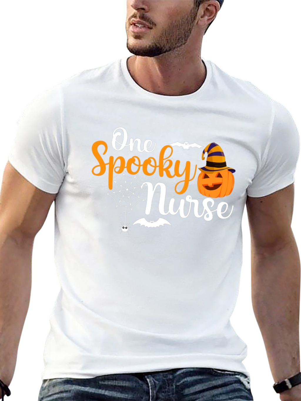 One Spooky Nurse Halloween T-Shirt