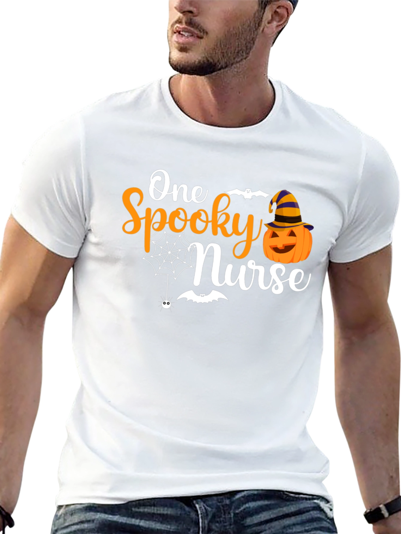 One Spooky Nurse Halloween T-Shirt