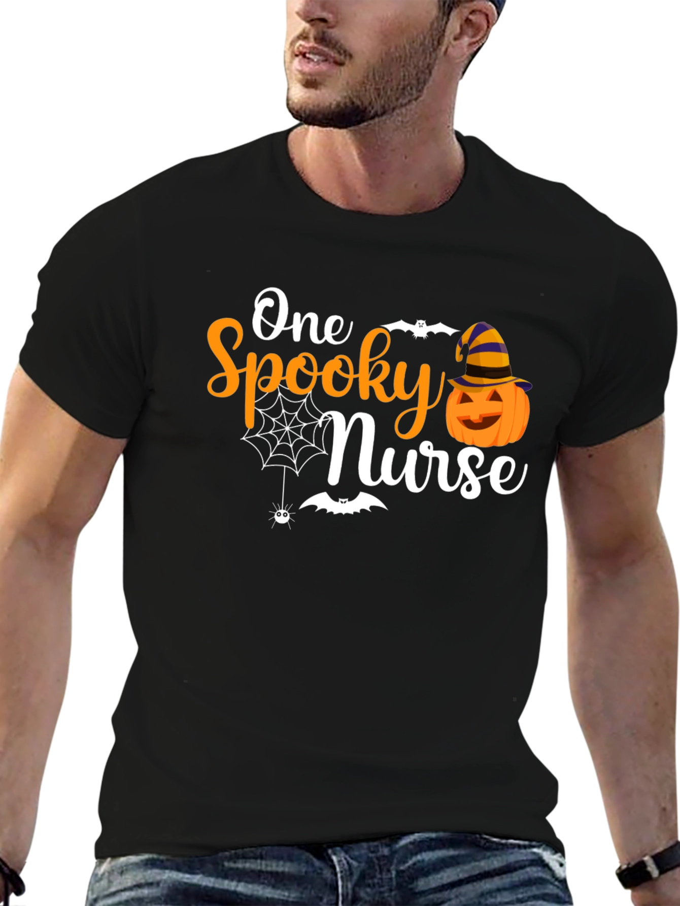 One Spooky Nurse Halloween T-Shirt