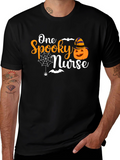 One Spooky Nurse Halloween T-Shirt