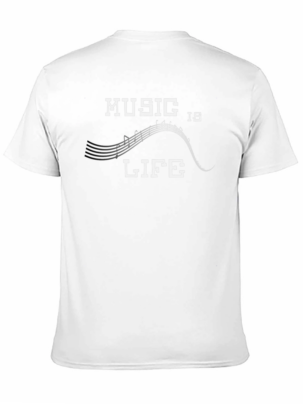 Music is Life Graphic T-Shirt
