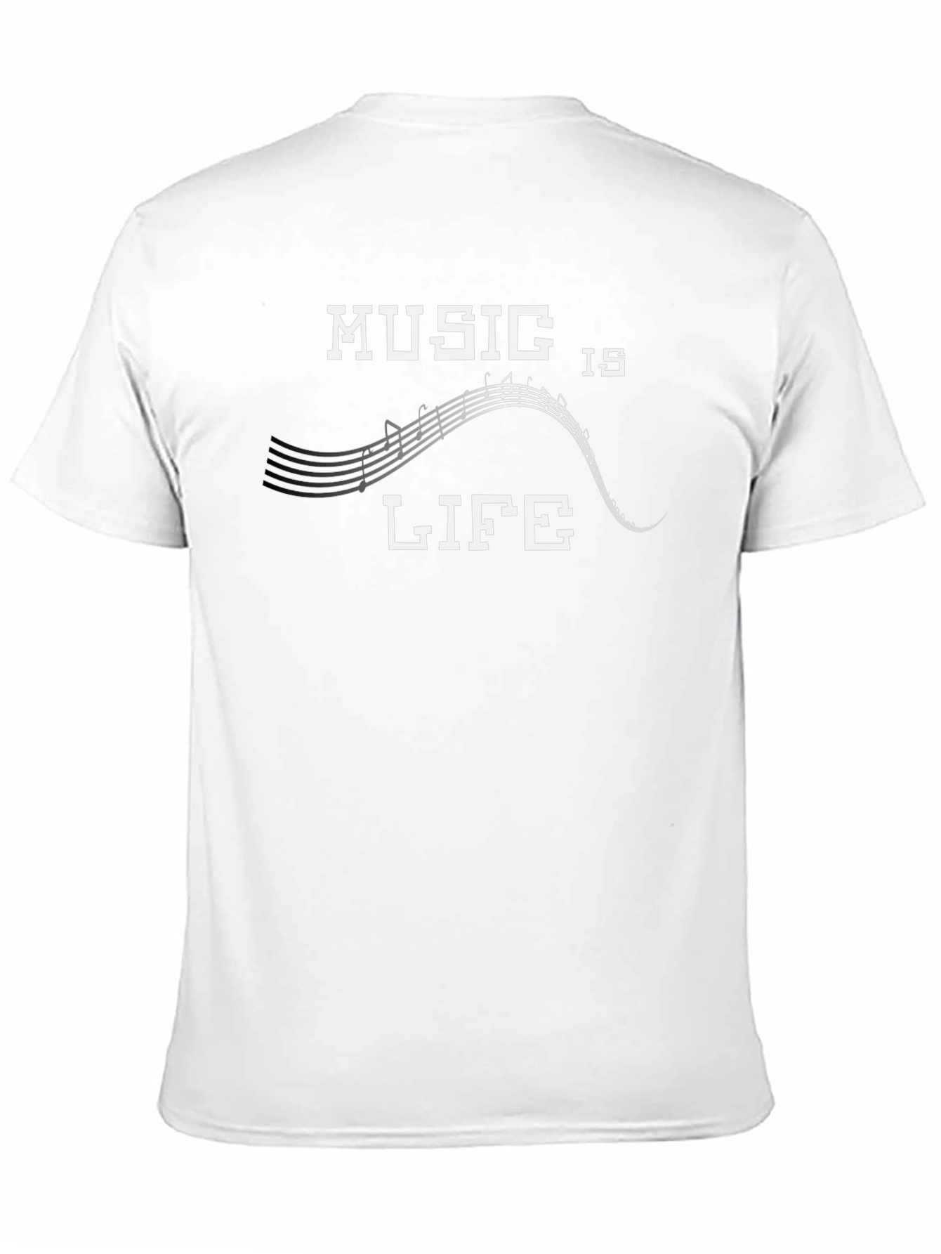 Music is Life Graphic T-Shirt