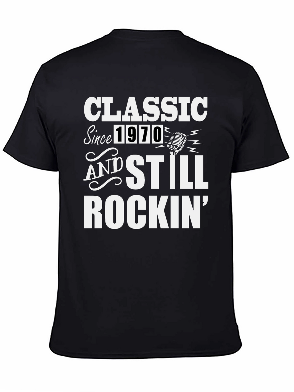 Classic Since 1970 Rocking T-Shirt
