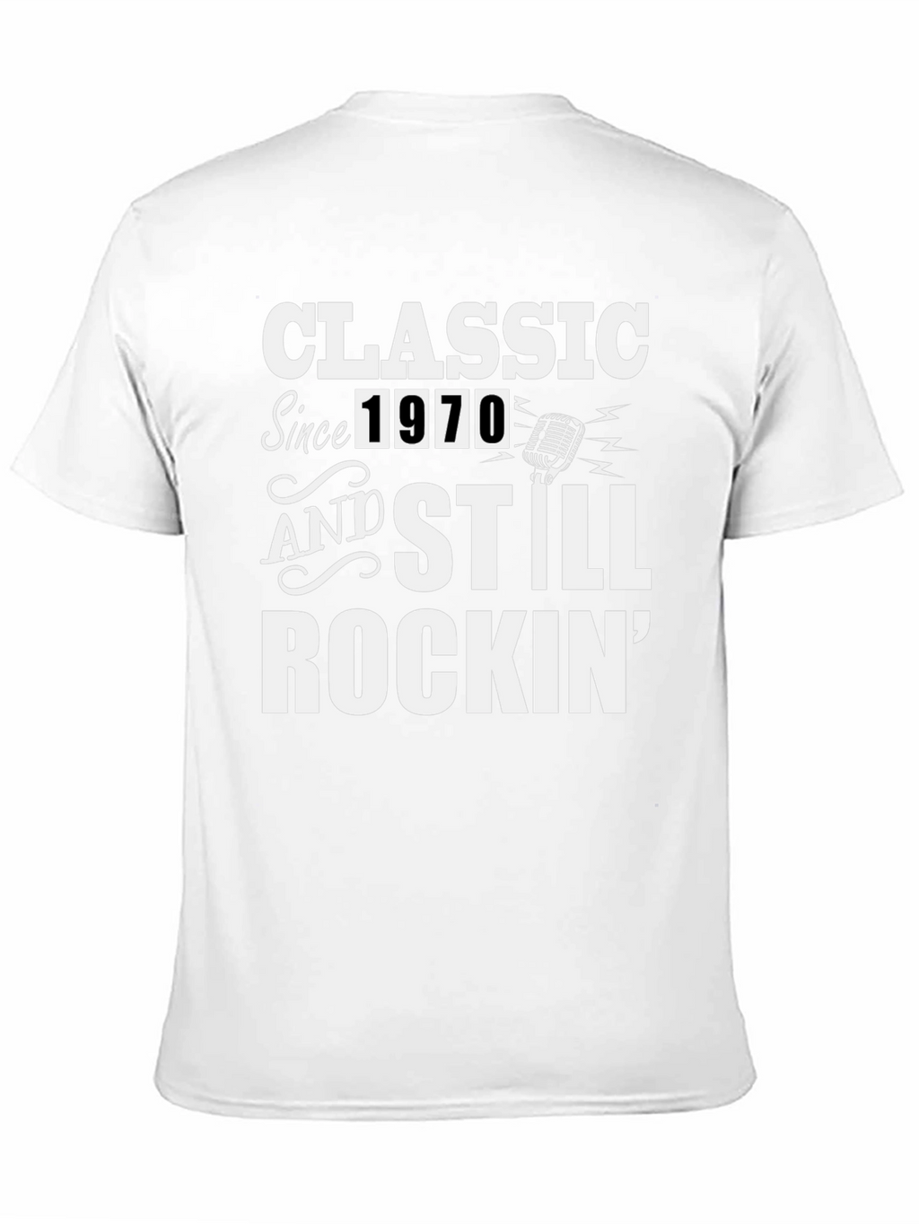 Classic Since 1970 Rocking T-Shirt