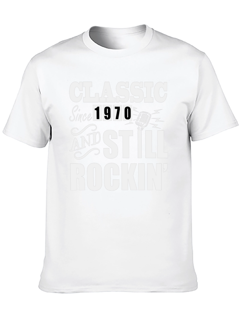 Classic Since 1970 Rocking T-Shirt