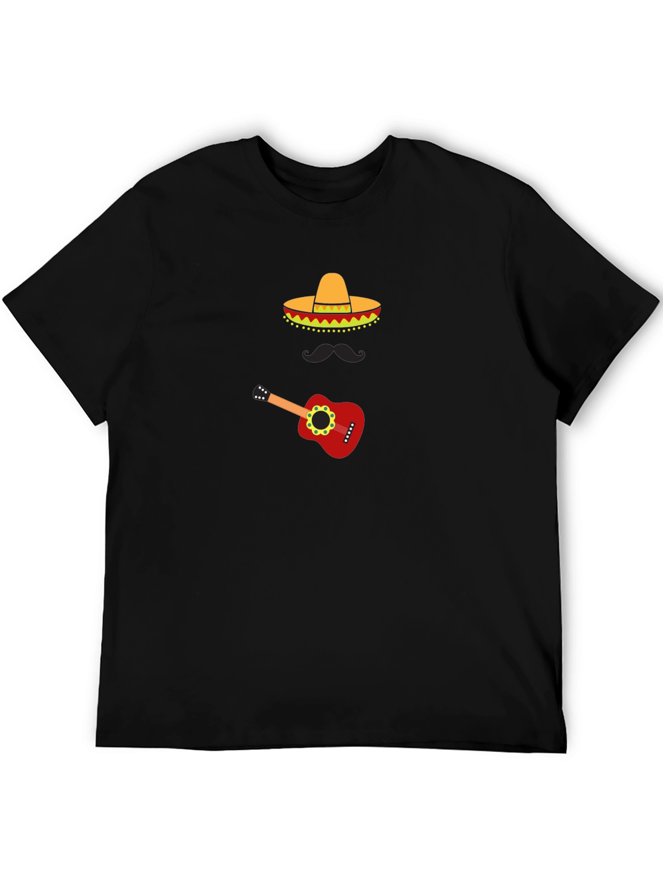 Fiesta Fun Graphic Tee - Sombrero & Guitar