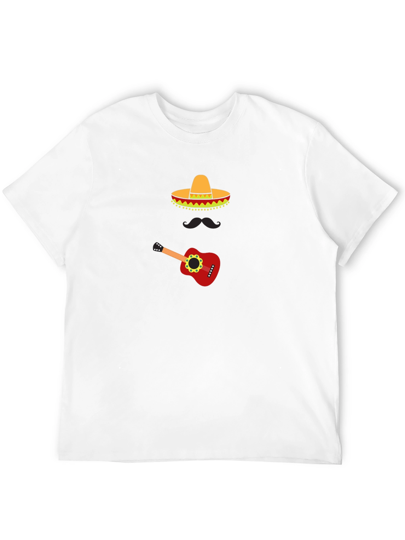 Fiesta Fun Graphic Tee - Sombrero & Guitar
