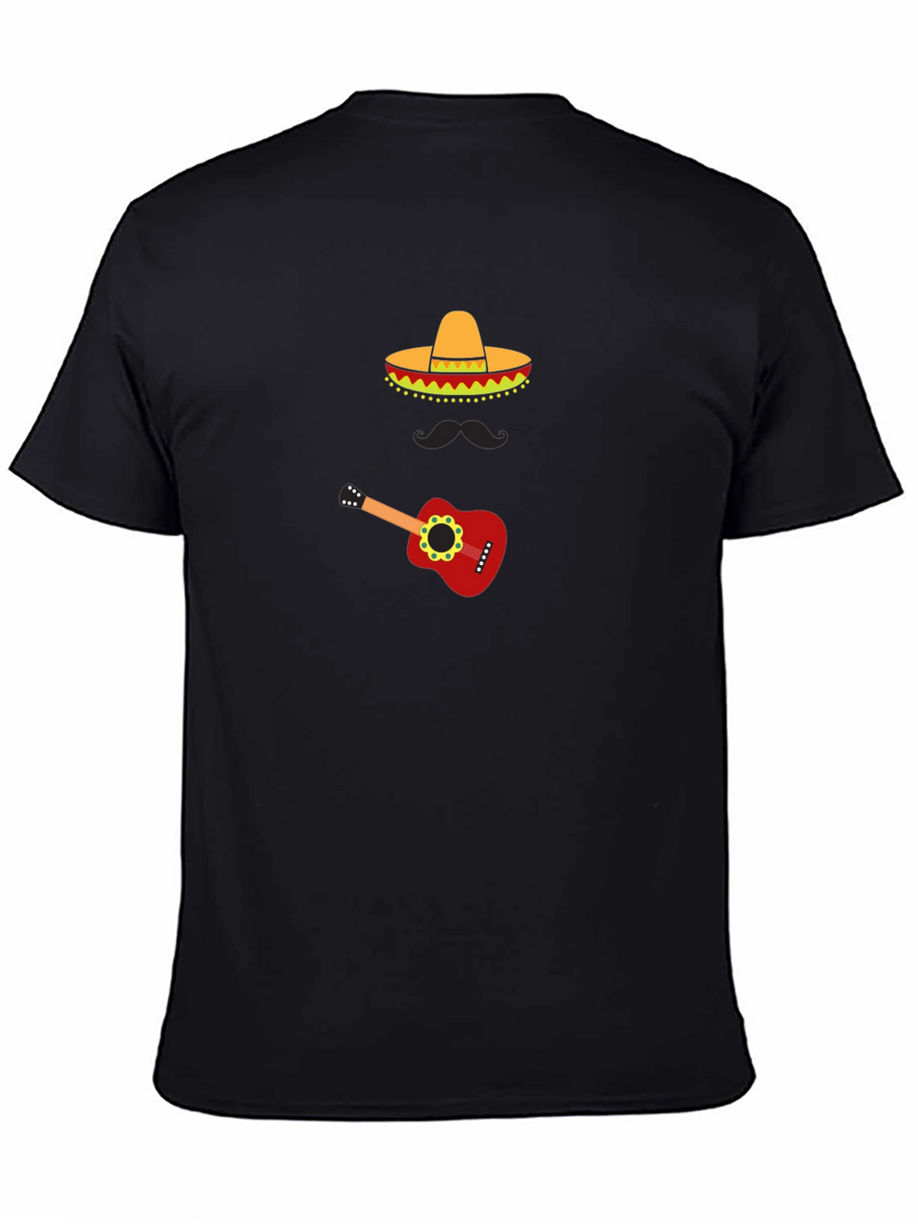 Fiesta Fun Graphic Tee - Sombrero & Guitar