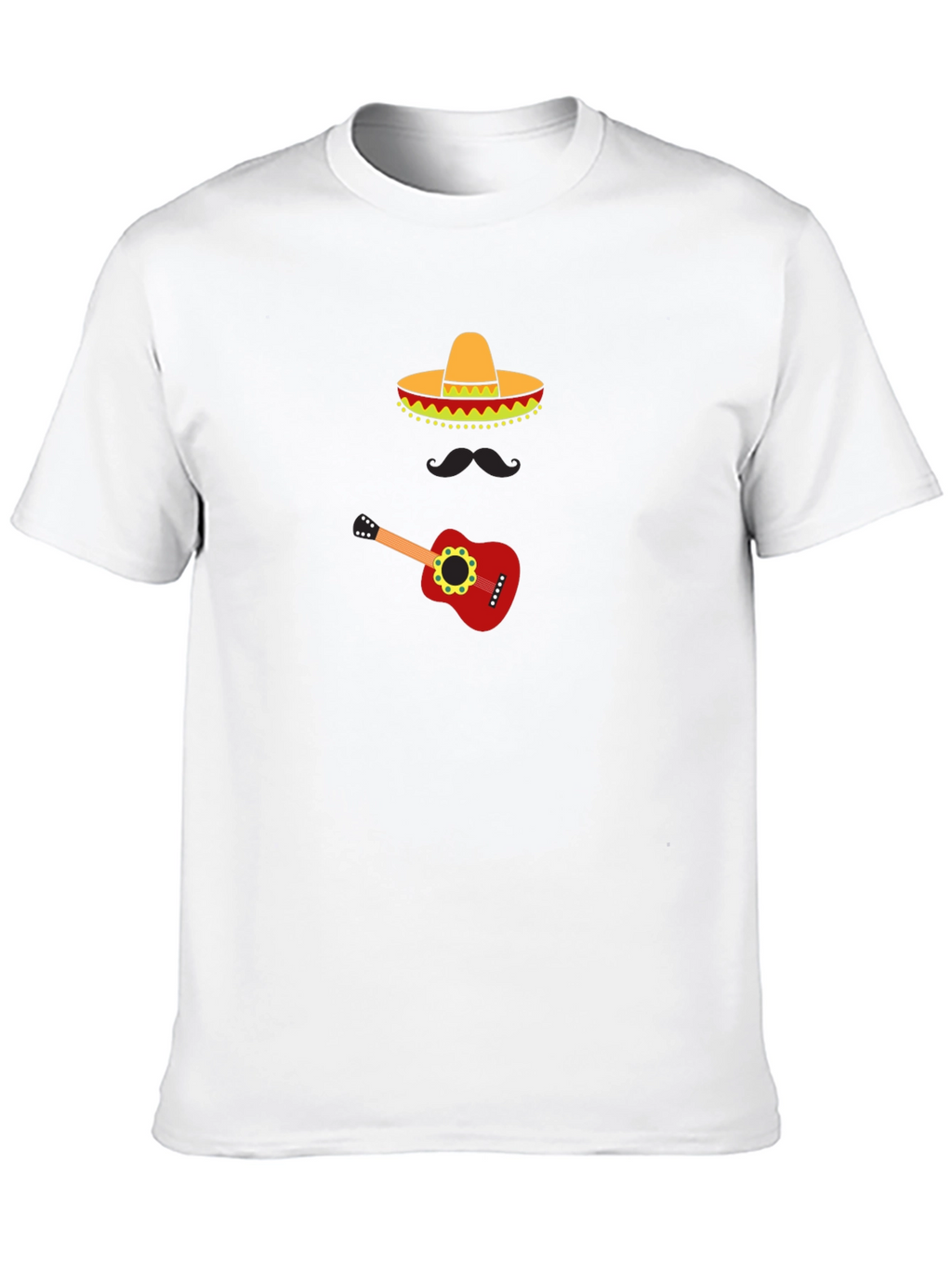 Fiesta Fun Graphic Tee - Sombrero & Guitar