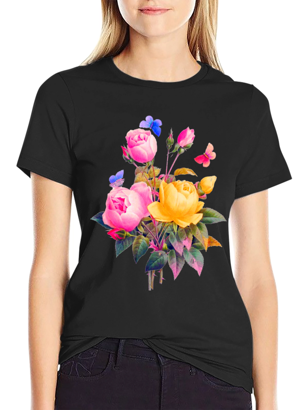 Floral Bouquet Graphic Tee