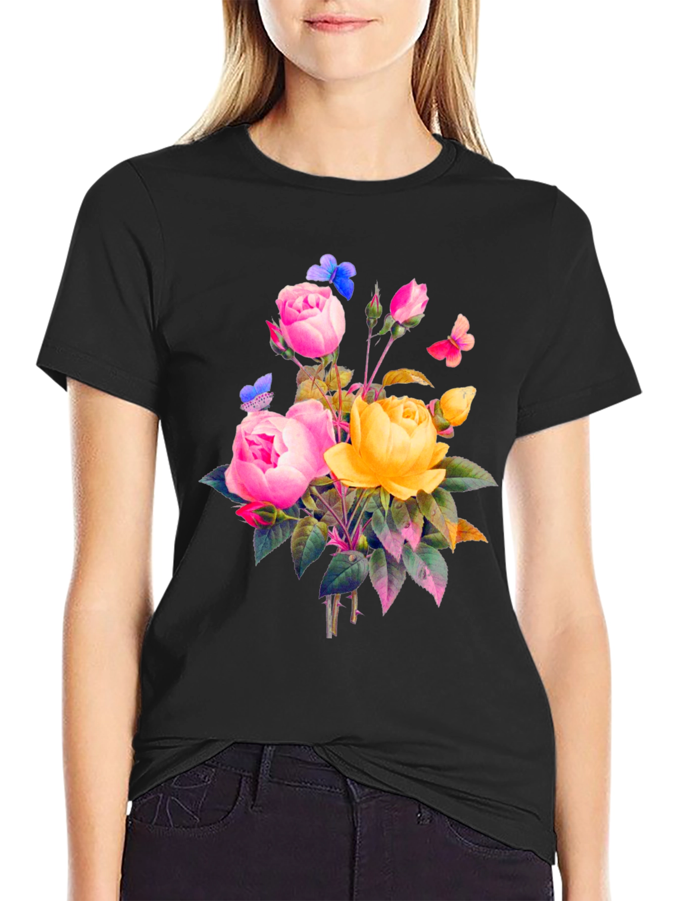 Floral Bouquet Graphic Tee