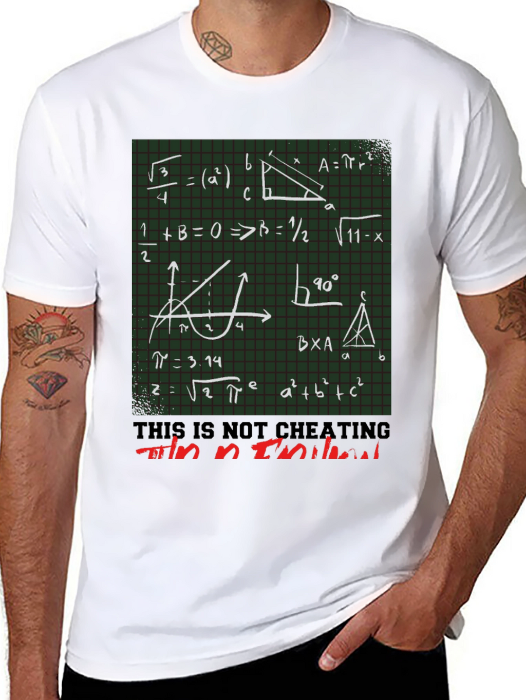 Math Equation Graphic T-Shirt - Im an Intellectual Tee