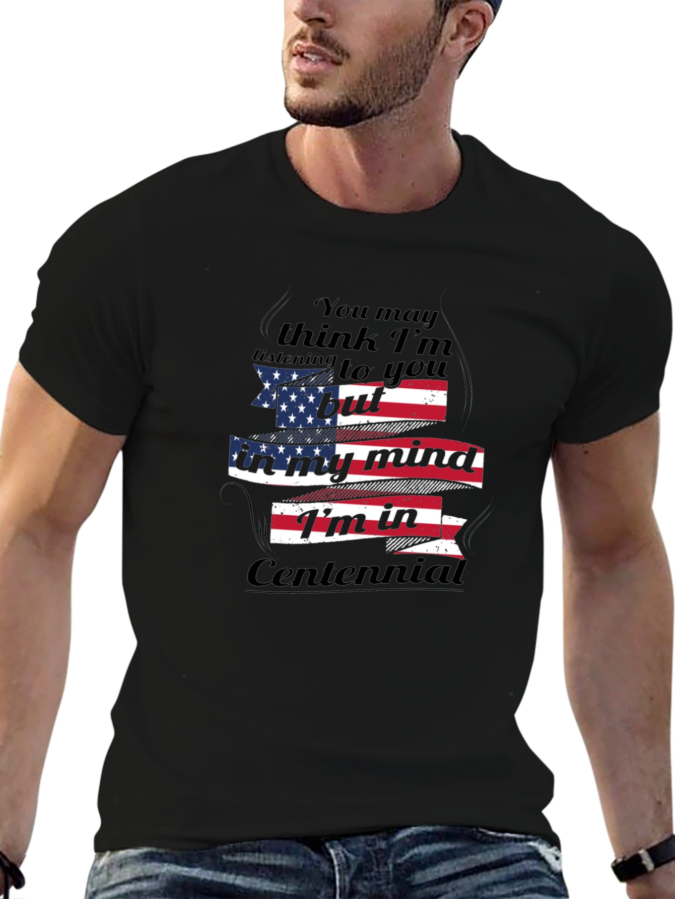 Centennial Mind T-Shirt - Patriotic Design