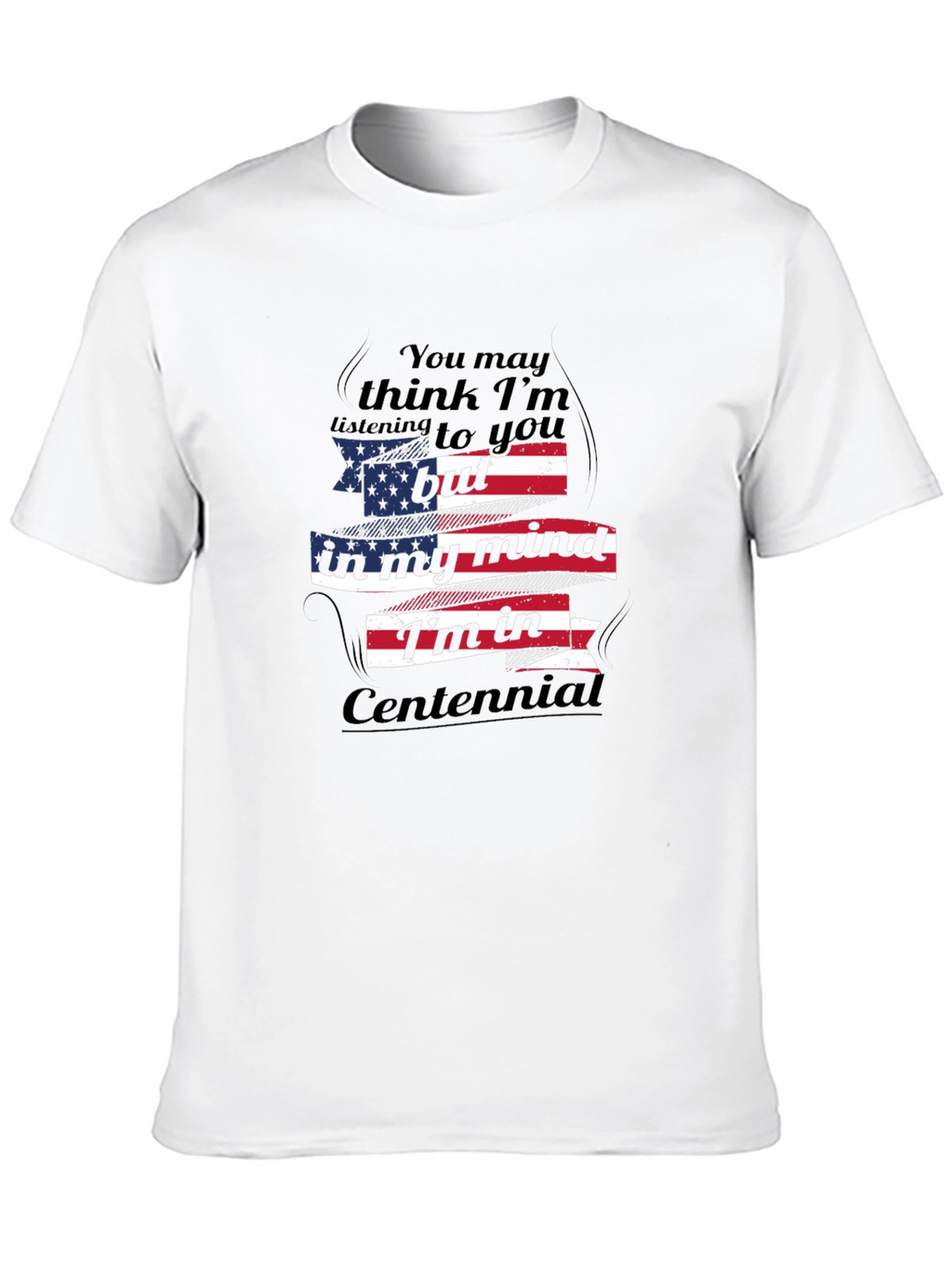 Centennial Mind T-Shirt - Patriotic Design
