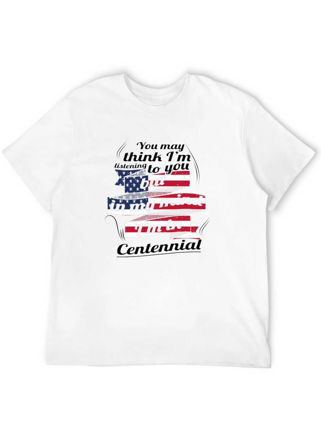 Centennial Mind T-Shirt - Patriotic Design