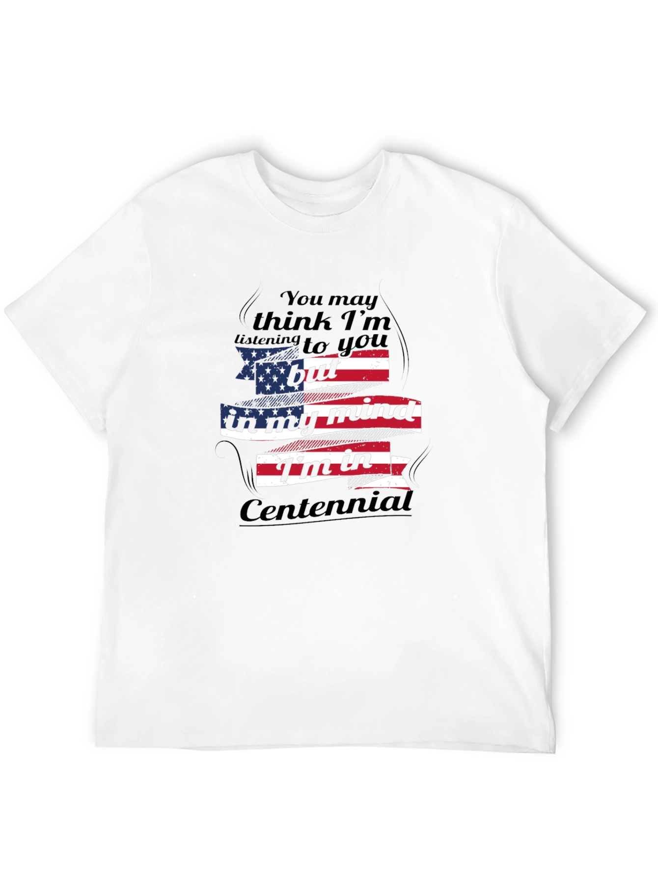 Centennial Mind T-Shirt - Patriotic Design